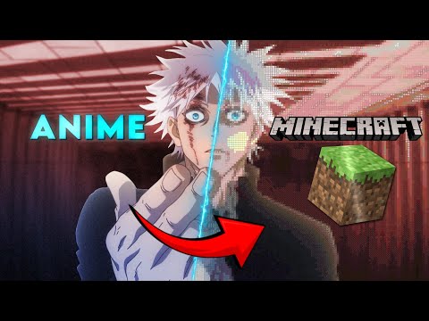 I Made an Edit inside of Minecraft! (Anime Editing Challenge)