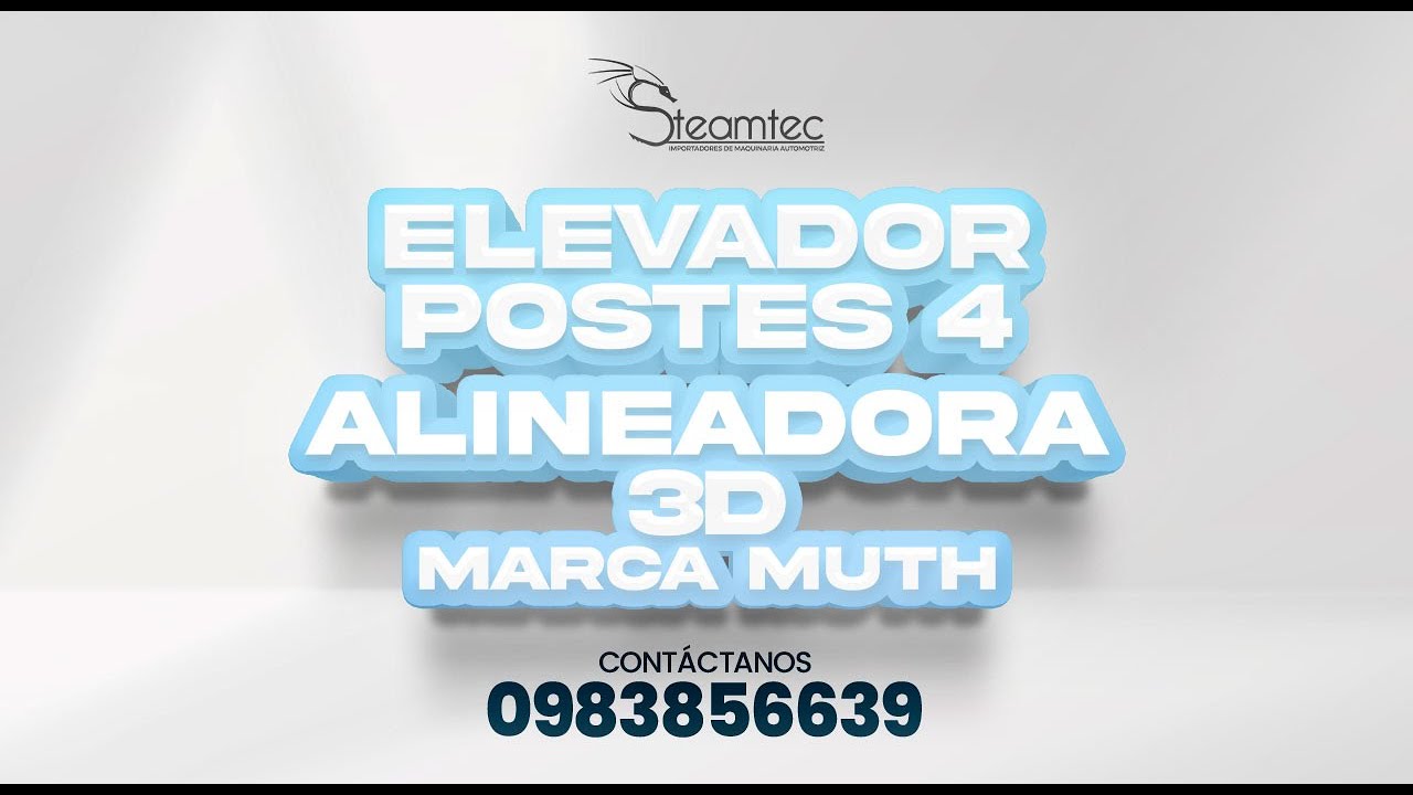 Elevador 4 toneladas / Alineadora 3D MUTH
