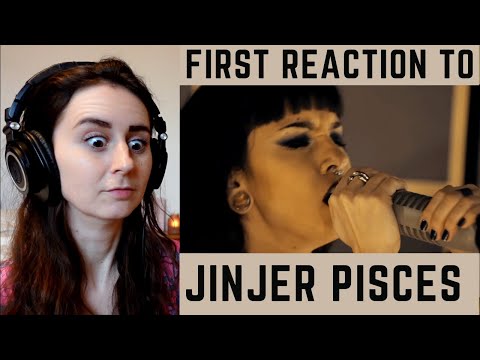 SINGERS FIRST REACTION TO JINJER - PISCES (LIVE)