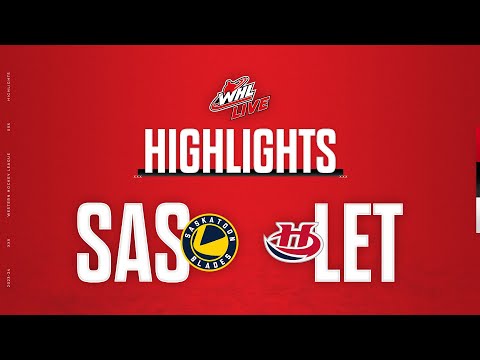 Saskatoon Blades at Lethbridge Hurricanes 2/16 | WHL Highlights 2023-24