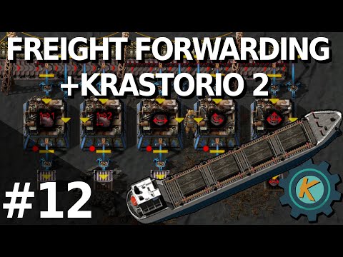 Factorio Freight Forwarding K2 20x #12 — Advanced Fluid Handling Mall