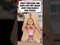 THEY BULLIED ME AND CUT MY HAIR JUST BECAUSE I AM POOR Roblox Shorts Robloxedit