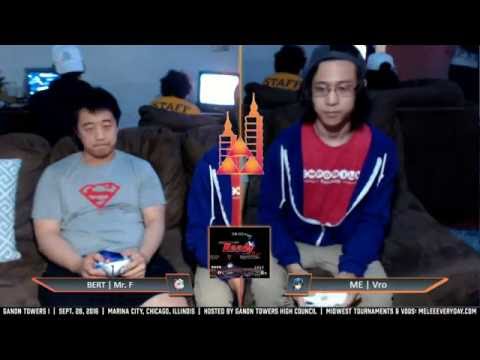 Ganon Towers I [9/28/16] - BERT | Mr. F (Jigglypuff) vs. ME | Vro (Marth) - SSBM - Grand Finals