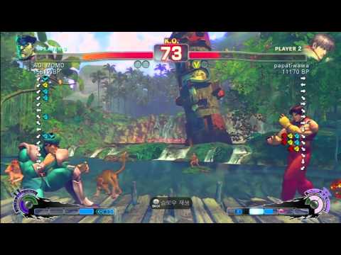 SSF4 Rank Match  AOI MOMO (DI)  vs  papatiwawa (GY)