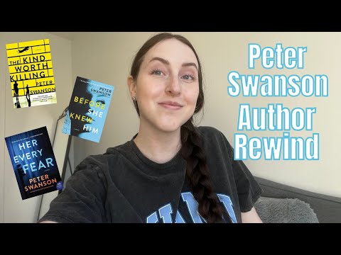 Reading Peter Swanson’s Backlist || Author Rewind Reading Vlog