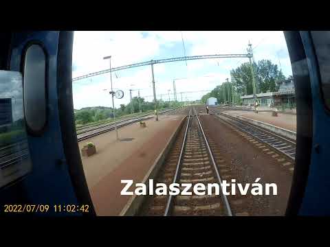 [Full HD] menetvídeo 25-ös vasutvonal Zalaegerszeg-Celldömölk (eredeti sebesség és hang)