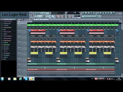 FL Studio 9 -  Lex Luger Beat Using Sytrus