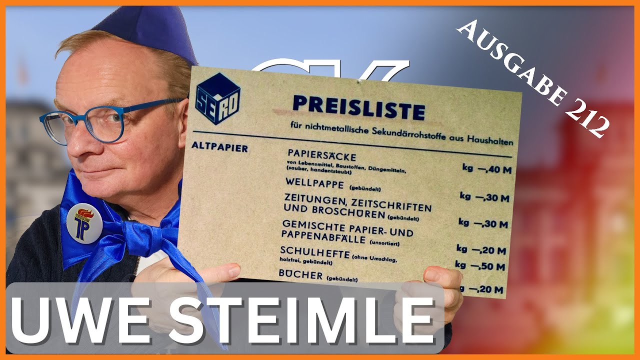 Pioniergeburtstag / Steimles Aktuelle Kamera / Ausgabe 212 / Uwe Steimle / 🕯️🕯️🕯️ Advent