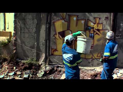 Graffiti de OsGemeos é apagado pela prefeitura de São Paulo - CENA DE CIDADE CINZA