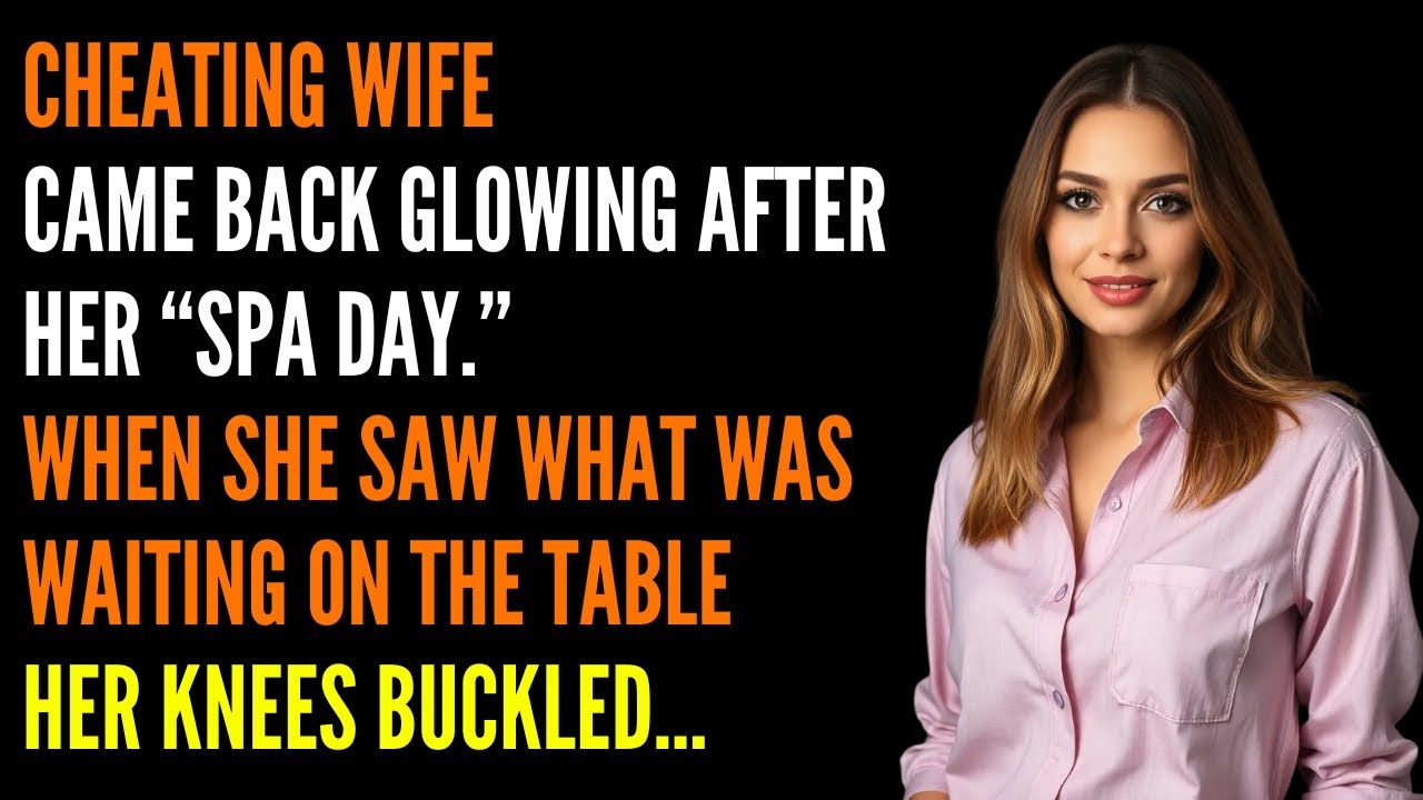 Cheating Wife Returns From "INNOCENT" Spa Day Glowing ... Then Sees THIS on the Table and Collapses!