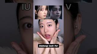 Download lagu Who else cried watching the MV? 😭 #shorts #makeup #kpop #iu #taehyung mp3