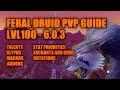WoD 6.0.3 Feral Druid PvP Guide: Talents/Glyphs ...