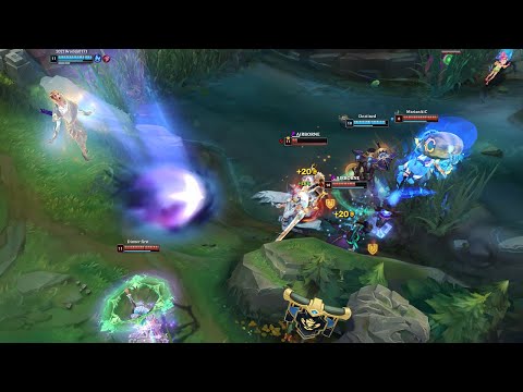 RNG Gala Aphelios clean triple [TRACKING THE PROS]