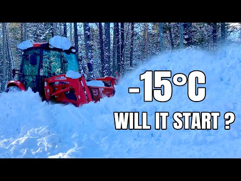 Will My Kioti Tractor CK2610 Cab START in -15°C ??