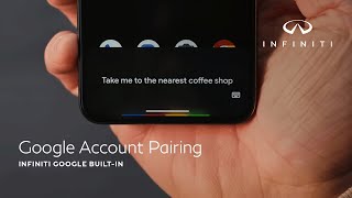  QX80 Google built-in | Account Pairing