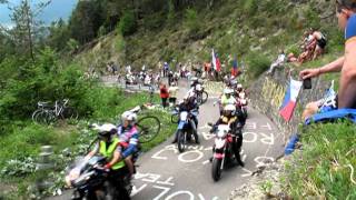 preview picture of video 'Giro di Italia 2011, May 21th, Monte Zoncolan'