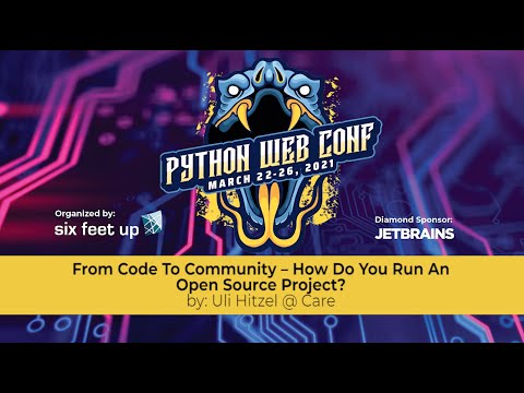 "From Code To Community – How Do You Run An Open Source Project?" by: Uli Hitzel