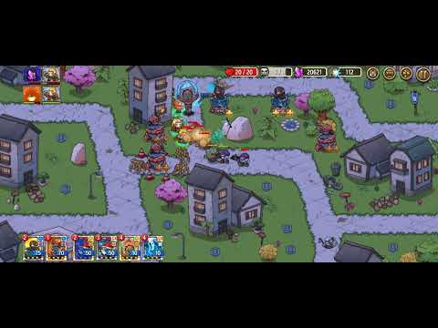 Crazy Defense Heroes Urban invasion 16 nightmare boss battle