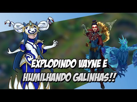 Lissandra atropela vayne após quebrar ovo de ave rara anivia, confira: