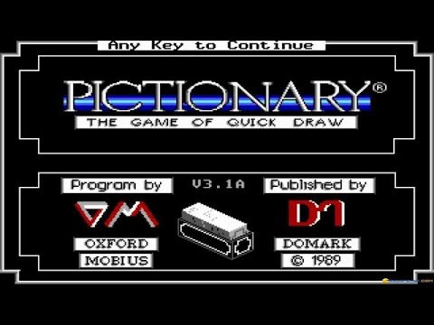 Pictionary gameplay (PC Game, 1989) - YouTube