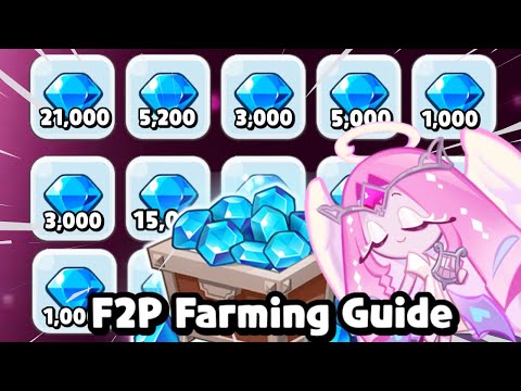 Get your FIRST 200K Crystals as a F2P!✨ Crystal guide | Cookie Run Kingdom