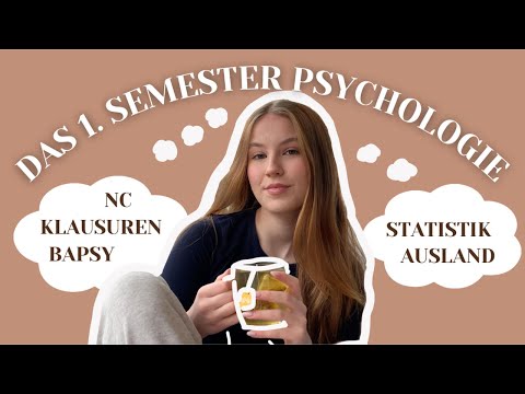 das 1. SEMESTER PSYCHOLOGIE | SIT & TALK | hoher NC? statistik?