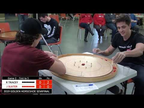 2019 Hamilton Crokinole Semifinal - Tracey v Slater