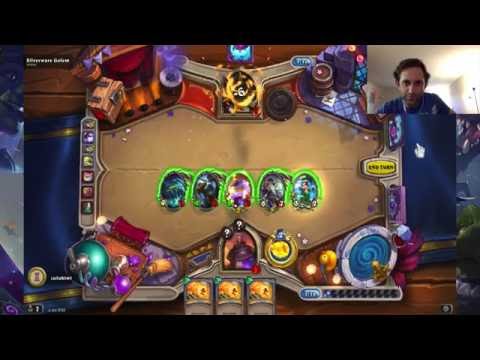 One Night in Karazhan: Mage Win vs Silverware Golem [Heroic Mode]