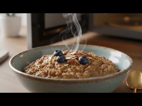 Weizenkleie Low Carb Brot selber machen in der Mikrowelle