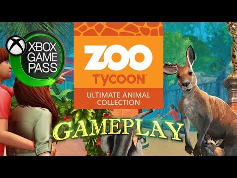 Zoo Tycoon Gameplay Xbox Game Pass Ultimate Animal Collection