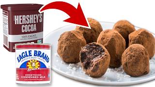 2 Ingredient Truffles - Easy No Bake Christmas Candy Recipe!