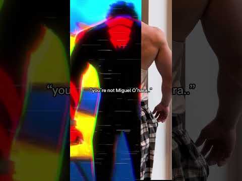 I am him.. #miguelohara #spiderman #spiderman2099 #spidermanintothespiderverse #fyp #physique