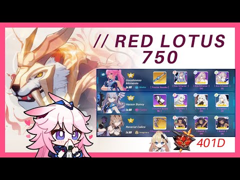 EX Abyss: RL (401D) - Huodou(Ice Weather) | 750 pts | SS0 meme YAE  [Honkai Impact 3 SEA]