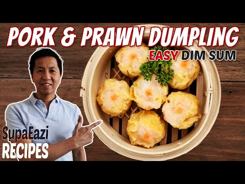 Prawn and Pork Dumpling | Siu Mai Dim Sum Recipe with Shrimp and Pork