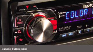 Kenwood KDC-352U CD Receiver Display and Controls Demo | Crutchfield Video