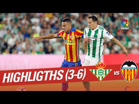 Resumen de Real Betis vs Valencia CF (3-6)