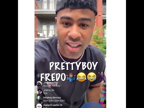 PRETTY BOY FREDO HAVING DANCE COMPETITION ON LIVE 🤦🏽‍♂️👀😳🤣😂