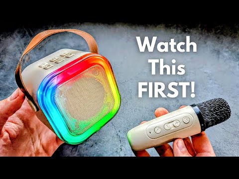K12 Karaoke Wireless Speaker TIPPS & TRICKS (So verwenden Sie es) Bluetooth-Karaoke-Maschine mit ...