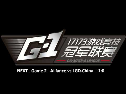 G-1 League LAN Final Day 3 - The Alliance vs LGD.Cn - Game 2