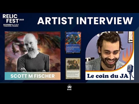Scott M. Fischer   MTG artist interview   Relic Fest 2025