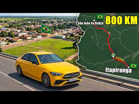 Realistic Car Driving: Mercedes C300 BRAZIL Highway Driving | POV ETS 2