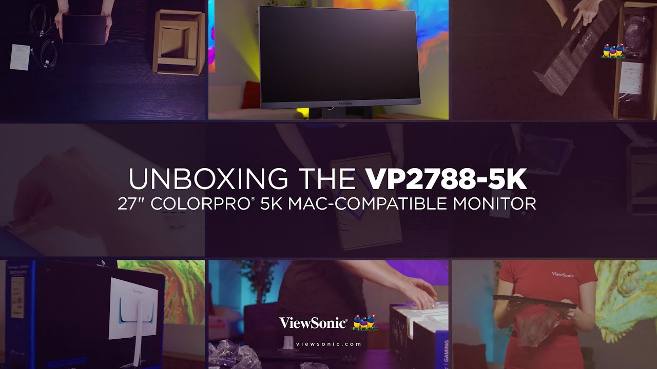 Unboxing the VP2788-5K 27" ColorPro 5K Mac-Compatible Monitor