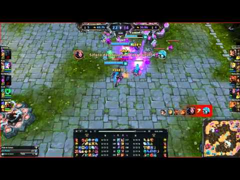 League of Legends - Base Rush FAIL