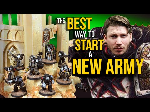 The best way to start a new Warhammer 40k army - Black Templars