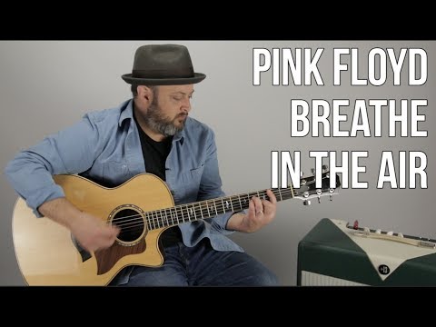 Pink Floyd - Breathe (In The Air) Guitar Lesson - How to Play on Acoustic Guitar