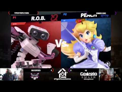 Panda Smash Monday 7/15/19 - Pie(R.O.B./Kirby) VS MasterPerch(Peach) - Winners Semis