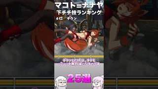 【6位～4位】マコト=ナナヤの下チチ技ランキング25選！ 【 BLAZBLUE CENTRALFICTION/ブレイブルー セントラルフィクション】