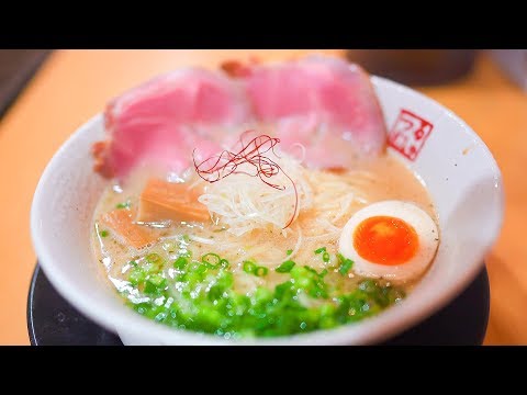 Prueba viviente del campo de batalla del ramen ¡El ramen Tsurumusha es demasiado delicioso! ¡Comida en Japón, Kyoto!