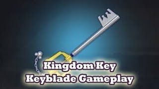 Kingdom Hearts 3 Kingdom Key Keyblade Gameplay