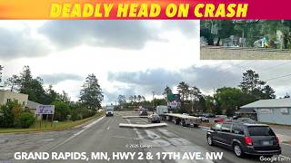 ID'S In Deadly, Head On Crash In Grand Rapids, Minnesota